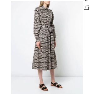 Rhode Resort Polka Dot Shirt Dress